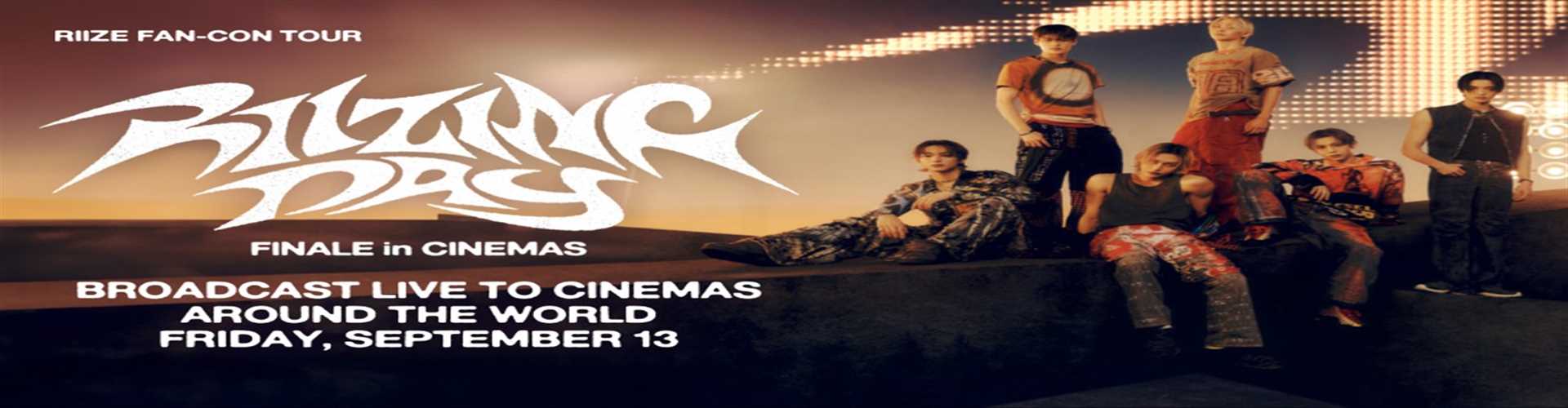Riize Fan Con Tour Riizing Day Finale In Cinemas