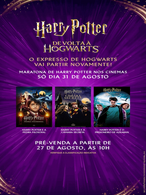 Harry Potter e a Pedra Filosofal.