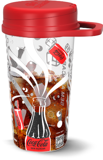 COPO COCA-COLA SEM AÇUCAR 